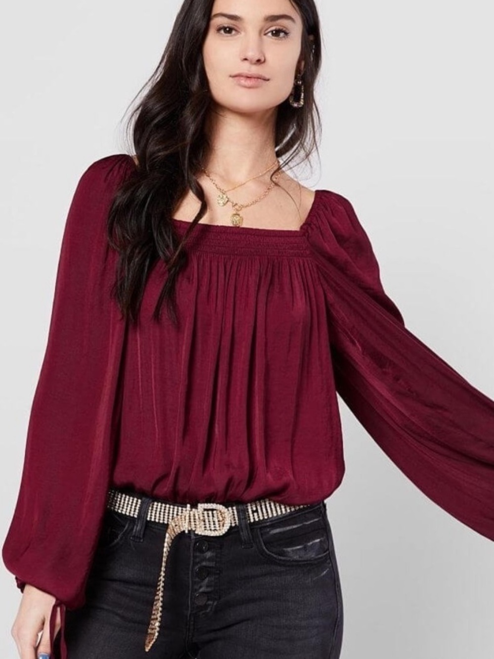 NWT Free People Intimately Red Bodysuit Size Small